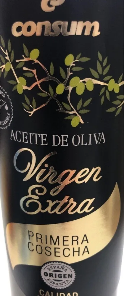 Aceite de oliva virgen extra primera cosecha