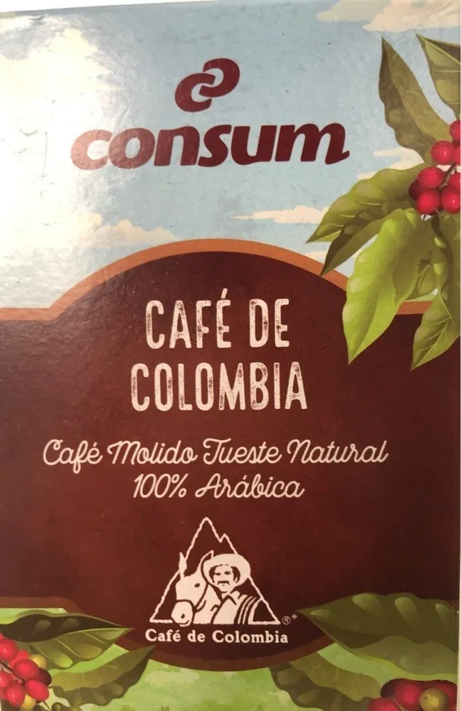 Café molido Colombia natural