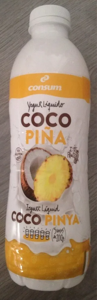 Yogur liquido coco piña