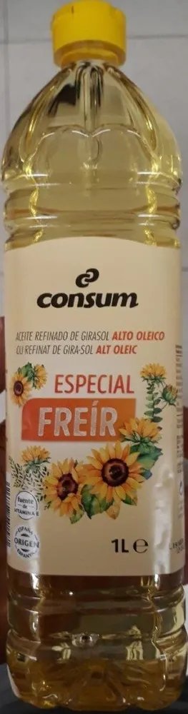 Aceite refinado de girasol alto oleico