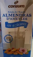 Bebida de almendras 0% azúcares