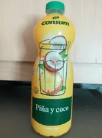 Piña y coco