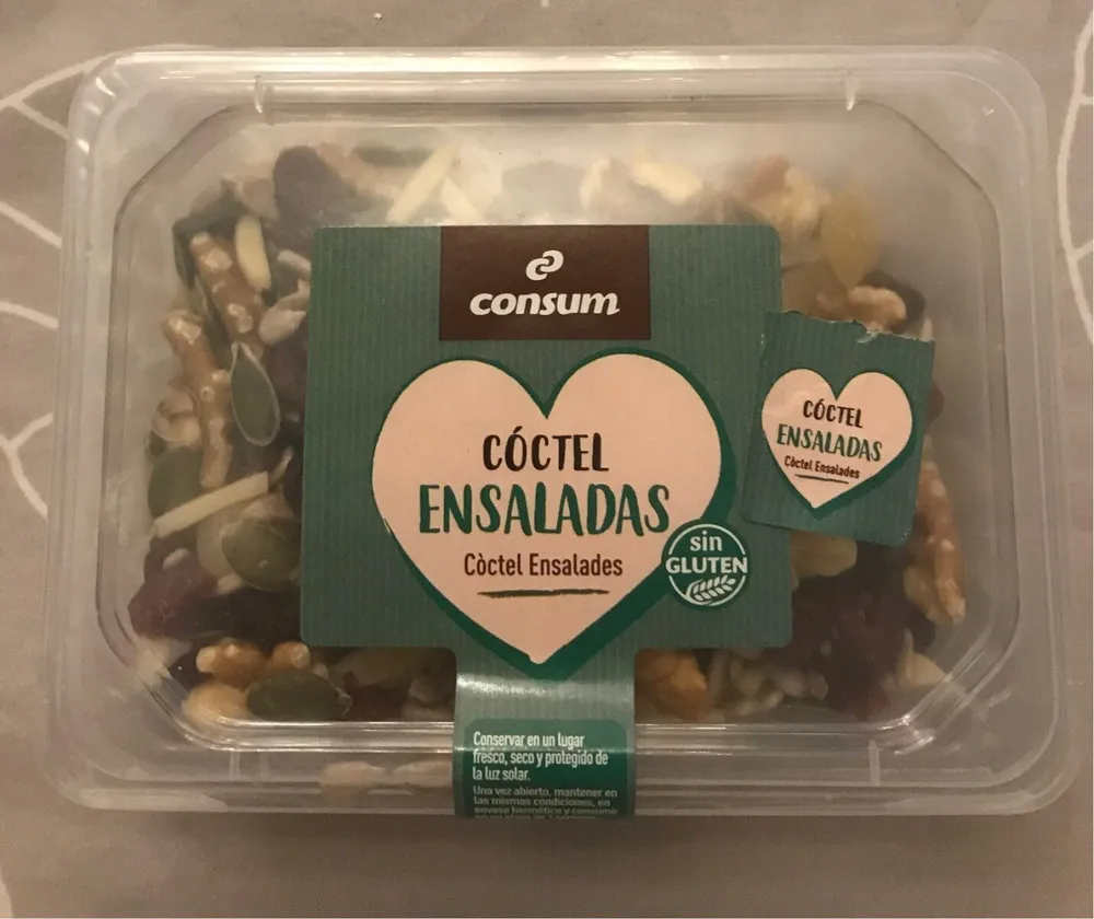Combinado de frutos secos CONSUM