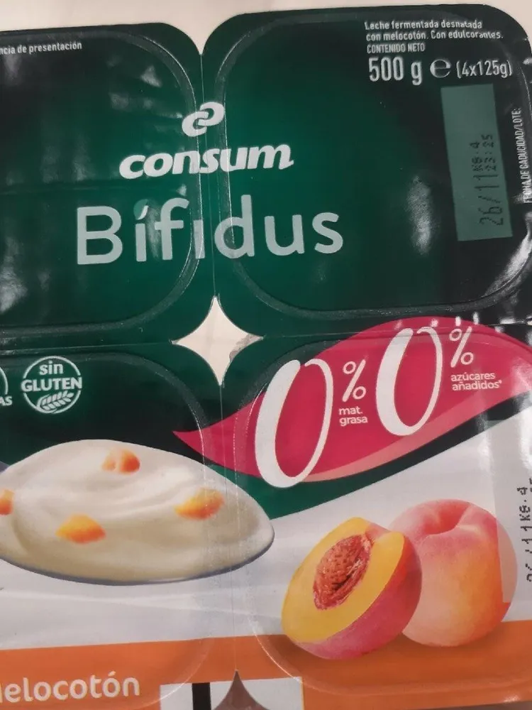 Bifidus con Melocoton