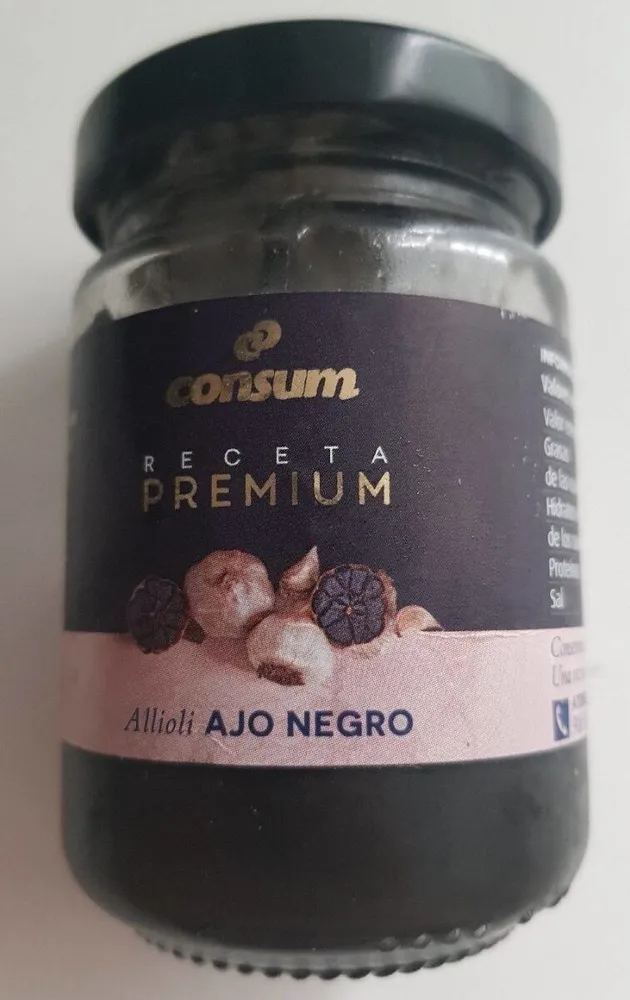 Allioli ajo negro