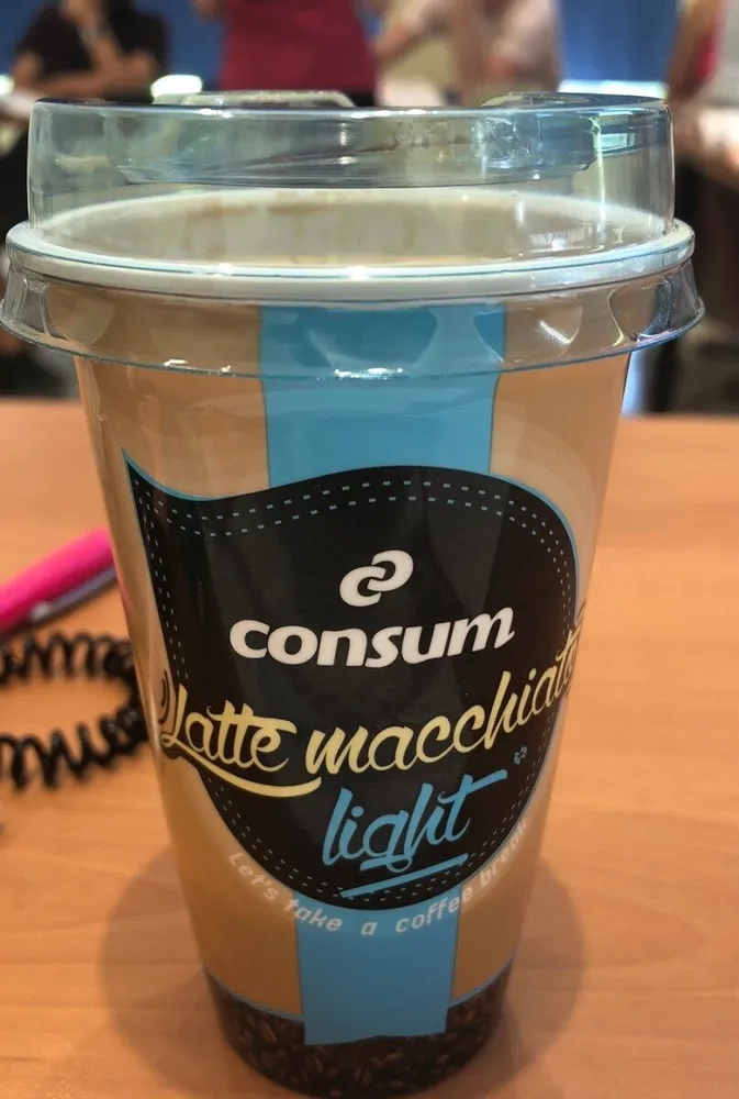 Latte macchiato light