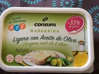Margarina ligera con aceite de oliva