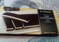 Turrón praliné 3 chocolates