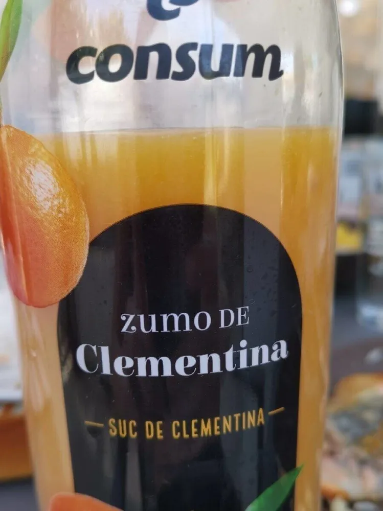 Zumo de clementina