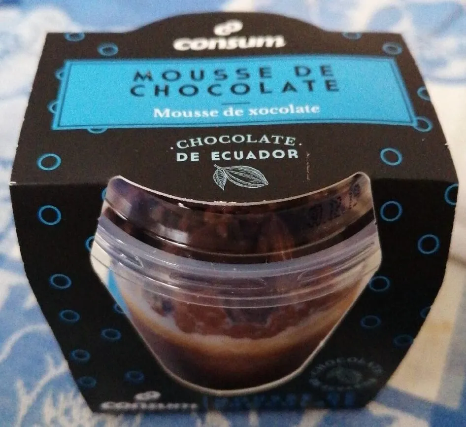 Mousse de chocolate