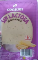 Queso sin lactosa Consum