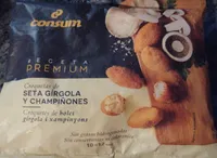 Croquetas de seta gírgola y champiñones