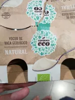 Yogur de vaca ecológico natural