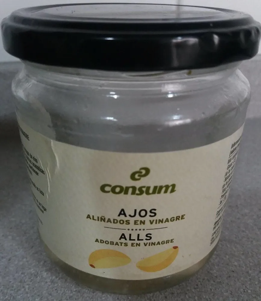 Ajos aliñados