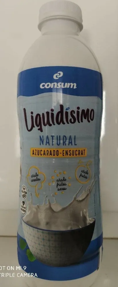 Liquidísimo natural azucarado