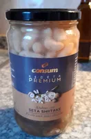 Alubias con seta shiitake