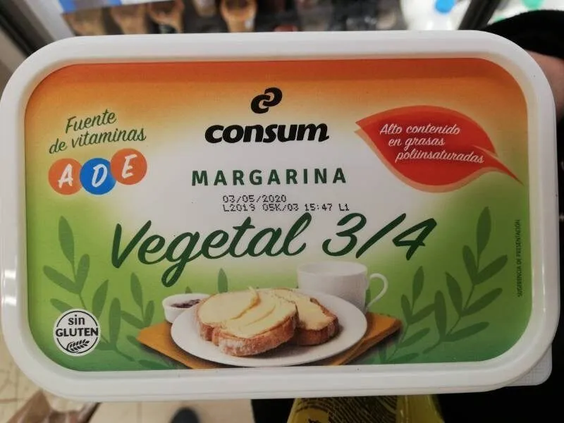 Margarina vegetal