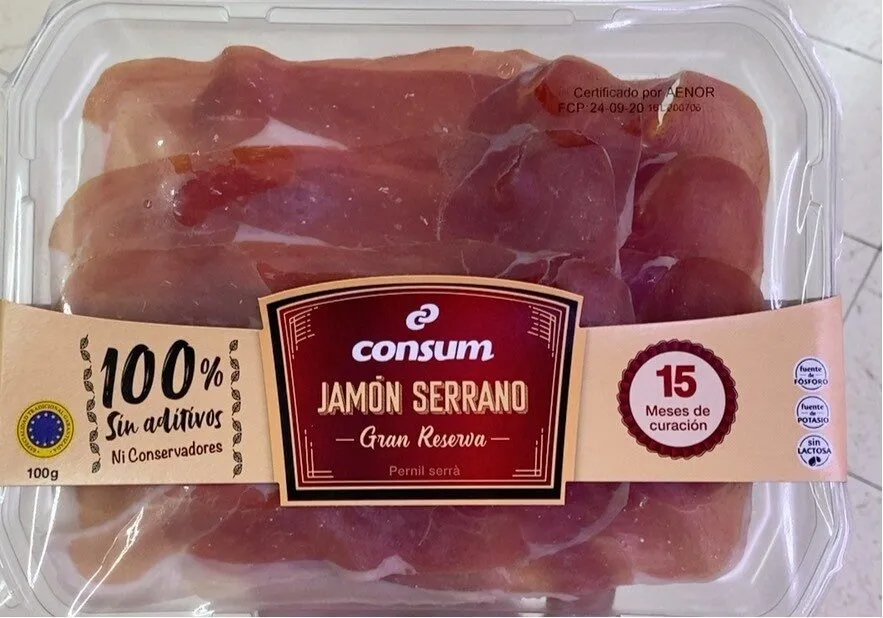 Jamon serrano gran reserva