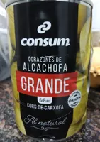 Corazones de alcachofa grande