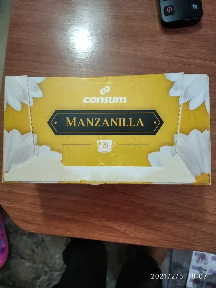 Manzanilla consum