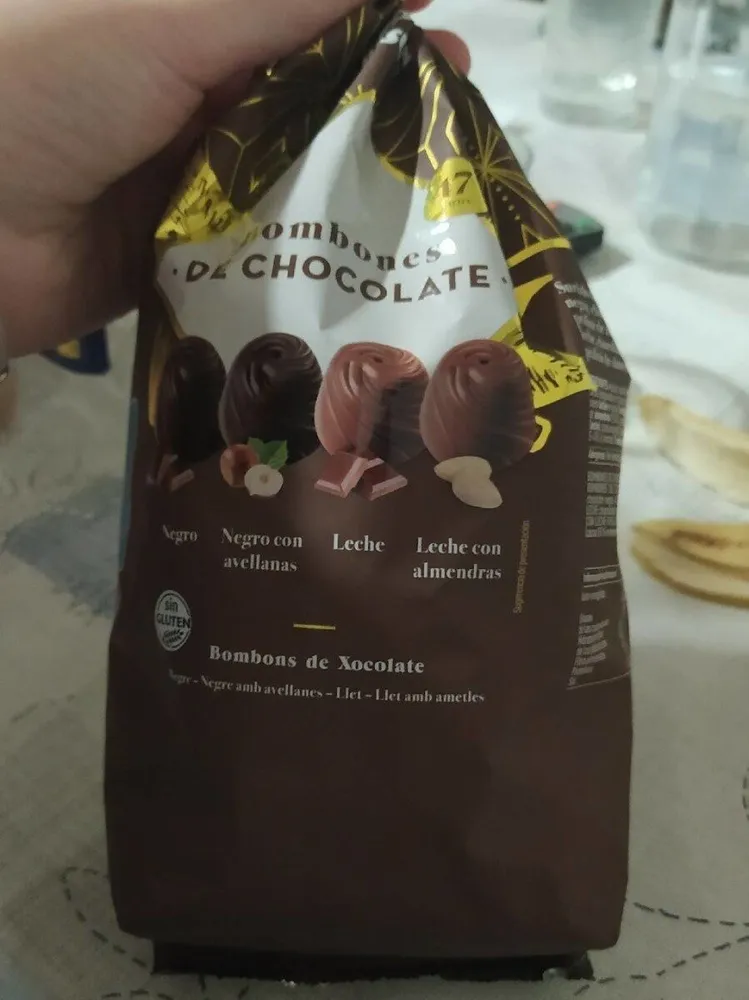 Bombones de chocolate