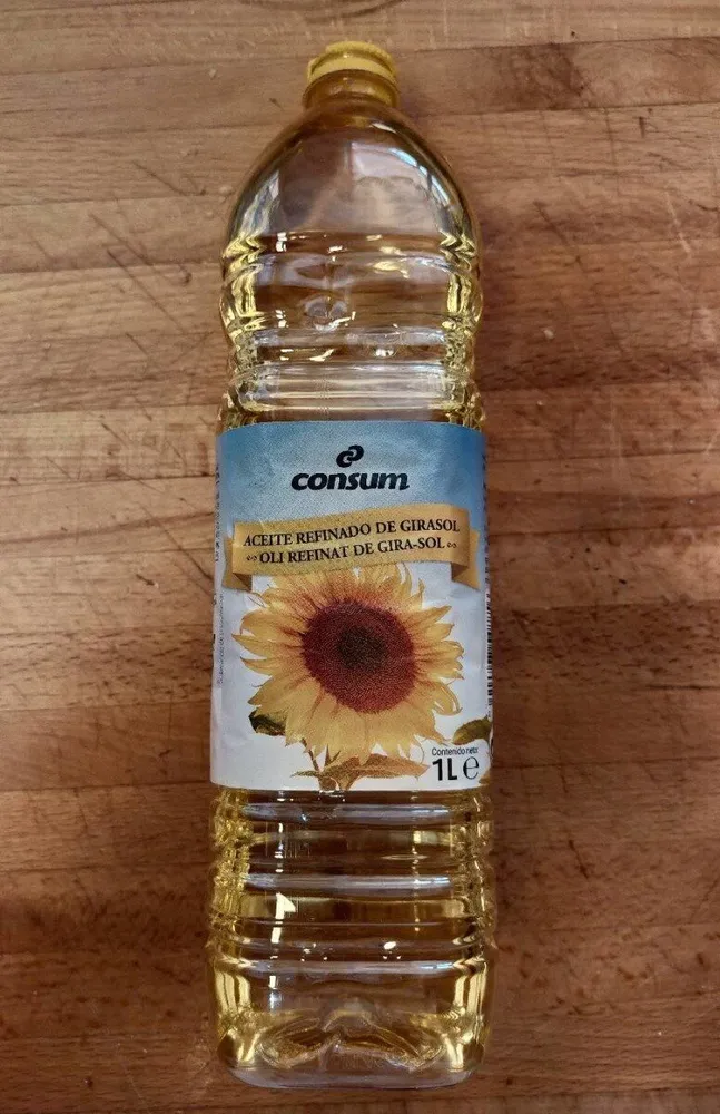 Aceite refinado de girasol