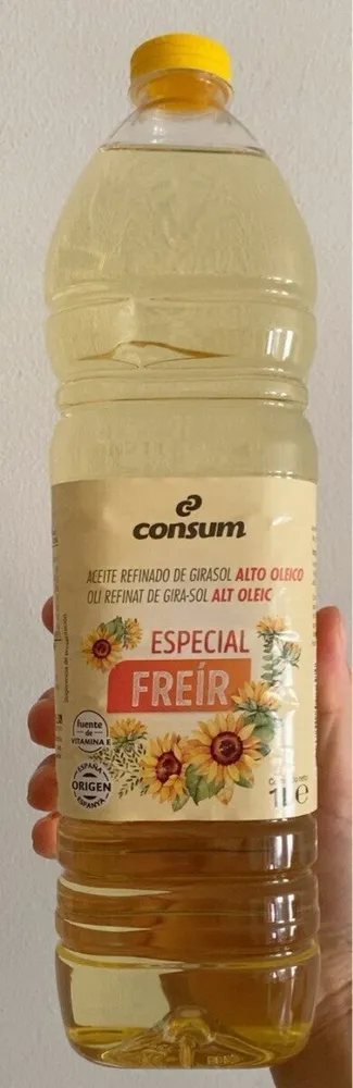 Aceite de girasol especial freír