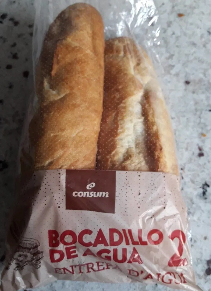 Bocadillo de agua