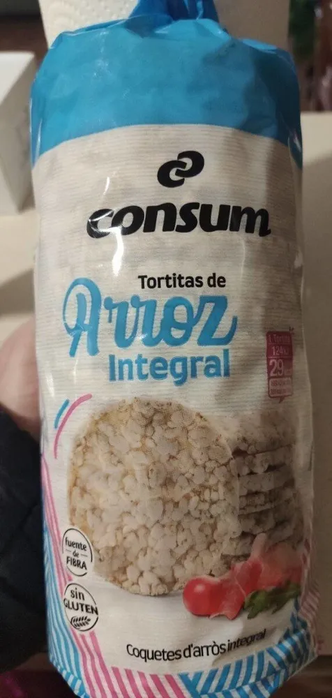 Tortitas de arroz integral