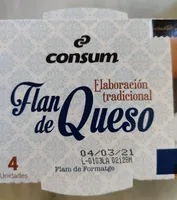 Flan de queso