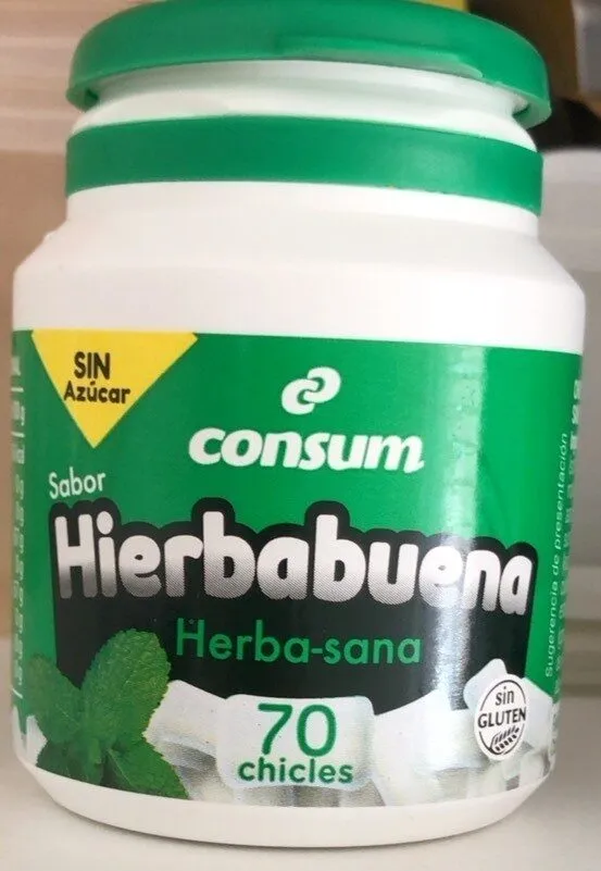 Sabor hierbabuena sin azúcar