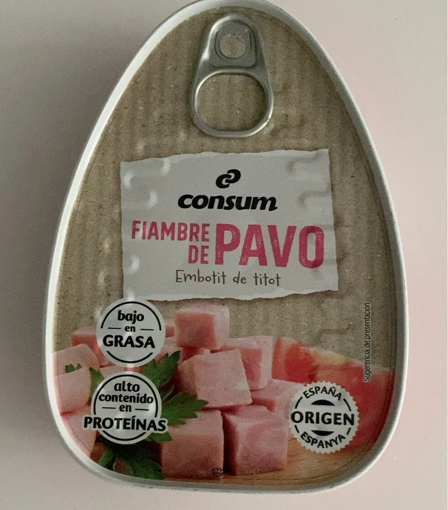 Fiambre de pavo