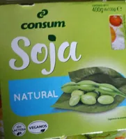 Postre de soja natural