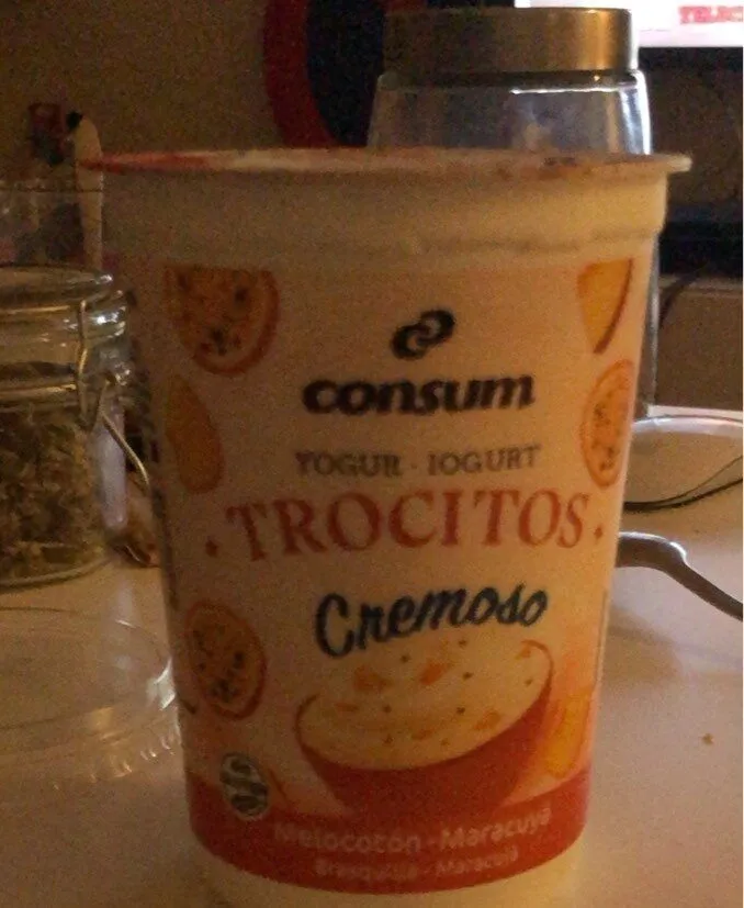 Yogur Trocitos cremoso