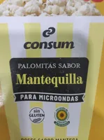 Palomitas sabor mantequilla para microondas