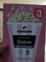 Palomitas dulces para microondas