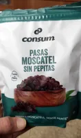 Pasas moscatel sin pepitas