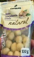 Nuez de macadamia natural