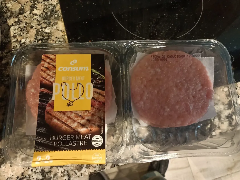 Burger meat pollastre