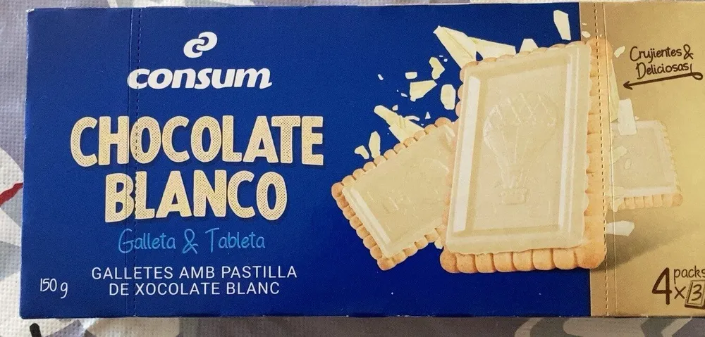 Galletas chocolate blanco