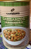 Garbanzos jardinera