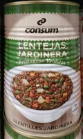Lentejas a la jardinera