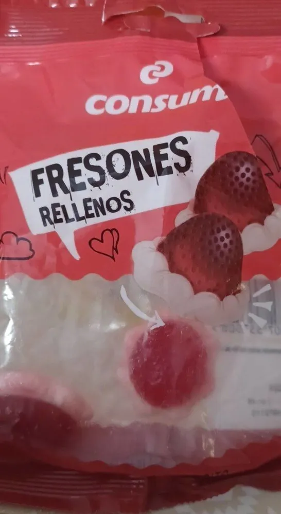 Fresones rellenos
