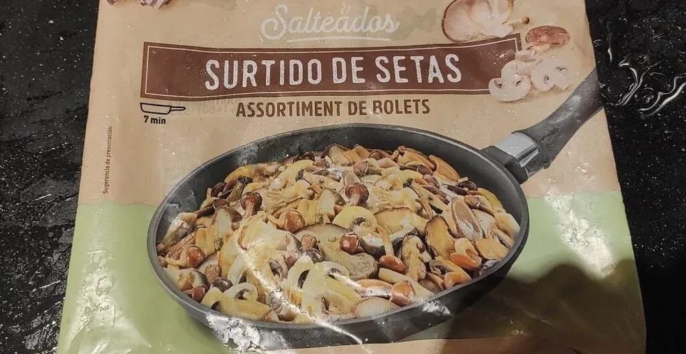 Surtido de setas