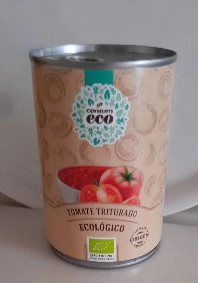 Tomate triturado ecológico
