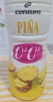 Yogur líquido desnatado piña