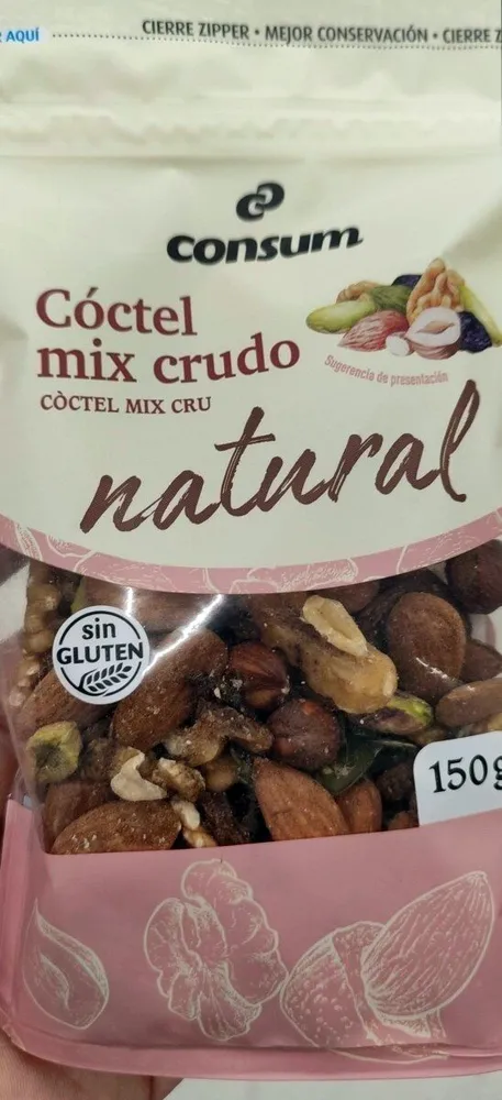 Cóctel mix crudo natural