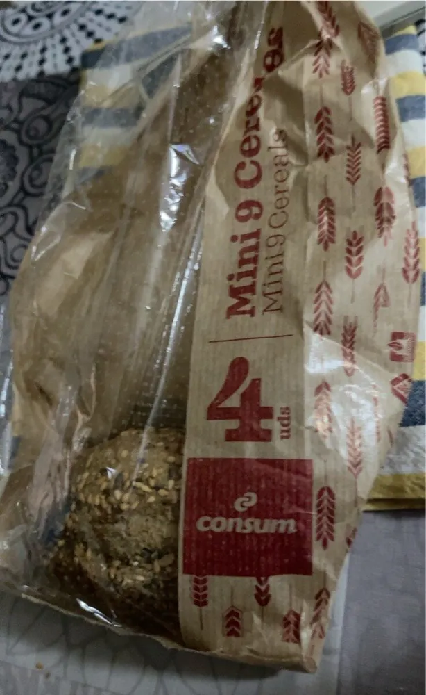 Pan mini 9 cereales