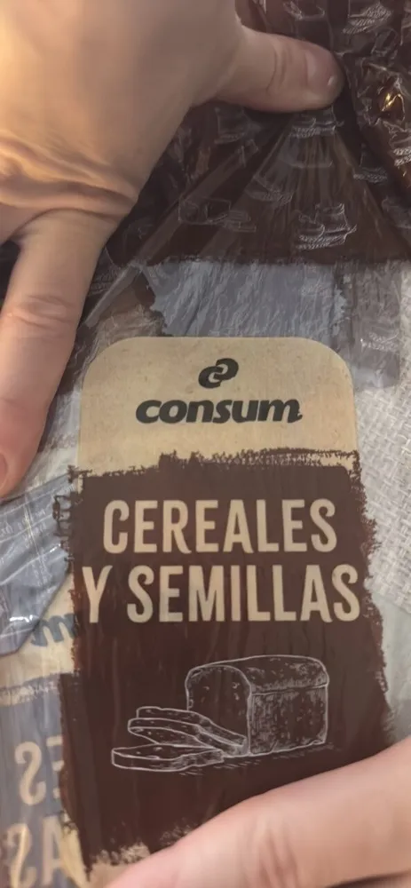 Rebanadas cereales y semillas