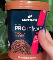 Helado proteinas choco cookie